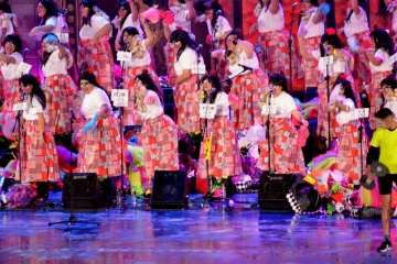 Las Golisnionas 'cuenta las verdades' en el Carnaval capitalino (Foto Francisco Javier Santana)