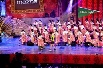 Las Golisnionas 'cuenta las verdades' en el Carnaval capitalino (Foto Francisco Javier Santana)