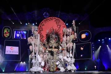 Telde suma triunfos en la Gala de la Reina del Carnaval de Las Palmas de GC (Foto lpcanarval)
