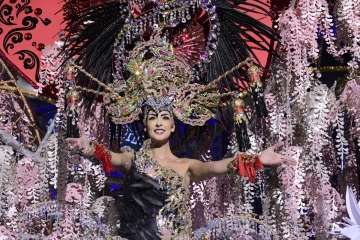 Telde suma triunfos en la Gala de la Reina del Carnaval de Las Palmas de GC (Foto lpcanarval)
