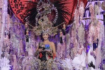 Telde suma triunfos en la Gala de la Reina del Carnaval de Las Palmas de GC (Foto lpcanarval)