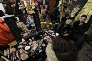 Dos diseños del teldense Nauzet Afonso pasan a la final de la gala Drag Queen (Foto TA)