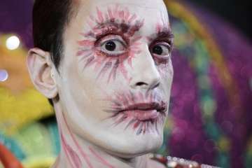 Dos diseños del teldense Nauzet Afonso pasan a la final de la gala Drag Queen (Foto TA)