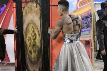 Dos diseños del teldense Nauzet Afonso pasan a la final de la gala Drag Queen (Foto TA)