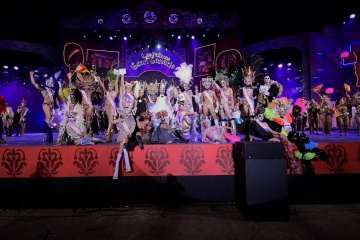 Dos diseños del teldense Nauzet Afonso pasan a la final de la gala Drag Queen (Foto TA)