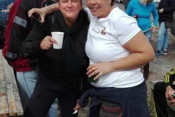 Tara despide sus fiestas con un partido de fútbol y un asadero popular (Foto Carmelo Santana Suárez)