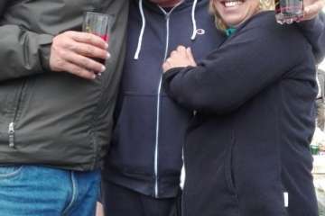 Tara despide sus fiestas con un partido de fútbol y un asadero popular (Foto Carmelo Santana Suárez)