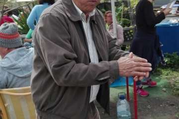 Tara despide sus fiestas con un partido de fútbol y un asadero popular (Foto Carmelo Santana Suárez)