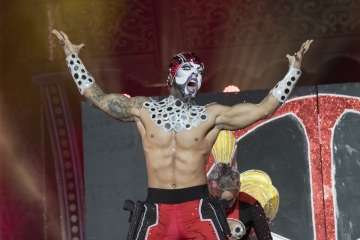 Un diseño del teldense Nauzet Afonso, primer finalista de la Gala Drag Qeen del Carnaval capitalino (Foto lpcarnaval)