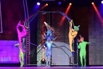 El teldense Nauzet Afonso se trae un tercer premio del Concurso de Maquillaje (Foto Lpcarnaval)