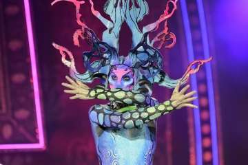 El teldense Nauzet Afonso se trae un tercer premio del Concurso de Maquillaje (Foto Lpcarnaval)