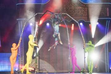 El teldense Nauzet Afonso se trae un tercer premio del Concurso de Maquillaje (Foto Lpcarnaval)