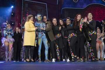 El teldense Nauzet Afonso se trae un tercer premio del Concurso de Maquillaje (Foto Lpcarnaval)