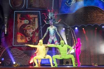 El teldense Nauzet Afonso se trae un tercer premio del Concurso de Maquillaje (Foto Lpcarnaval)