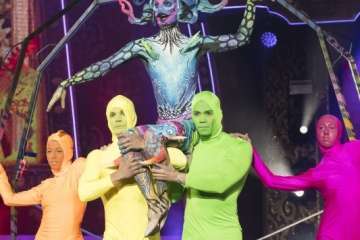 El teldense Nauzet Afonso se trae un tercer premio del Concurso de Maquillaje (Foto Lpcarnaval)