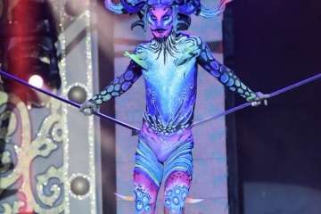 El teldense Nauzet Afonso se trae un tercer premio del Concurso de Maquillaje (Foto Lpcarnaval)