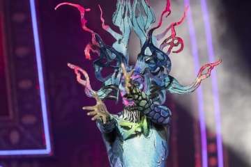 El teldense Nauzet Afonso se trae un tercer premio del Concurso de Maquillaje (Foto Lpcarnaval)