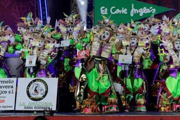 Los Nietos de Sary Mánchez acapara tres premios en el Concurso de Murgas de la capital