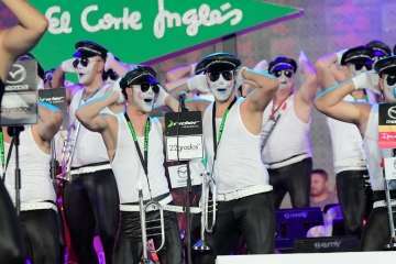 Los Nietos de Sary Mánchez acapara tres premios en el Concurso de Murgas de la capital