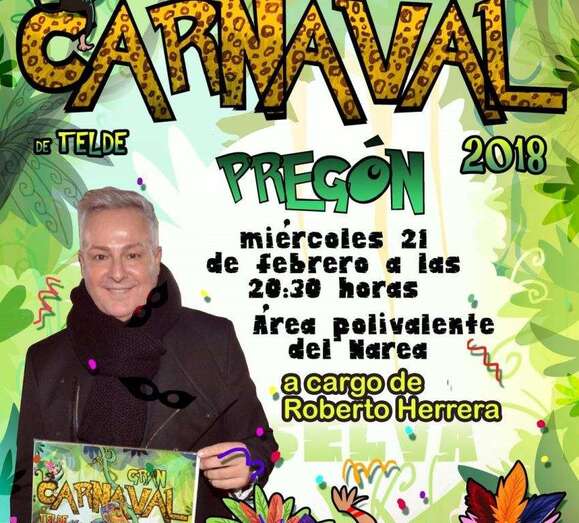 Cartel del pregón de las fiestas (Foto TA)
