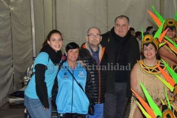 Montaje del escenario y pregón de las fiestas del Carnaval 2018 de Telde (Foto TA y Francisco Javier Santana)
