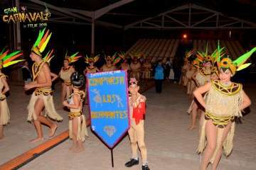 Montaje del escenario y pregón de las fiestas del Carnaval 2018 de Telde (Foto TA y Francisco Javier Santana)
