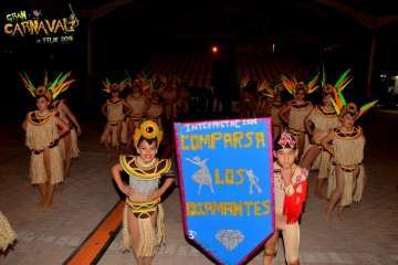 Montaje del escenario y pregón de las fiestas del Carnaval 2018 de Telde (Foto TA y Francisco Javier Santana)