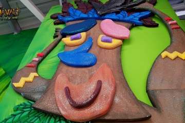 Montaje del escenario y pregón de las fiestas del Carnaval 2018 de Telde (Foto TA y Francisco Javier Santana)