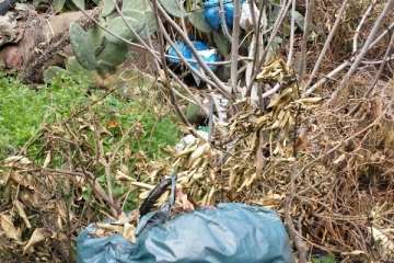 Malestar en el Valle de los Nueve por el cambio de lugar de unos contenedores (Foto TA)