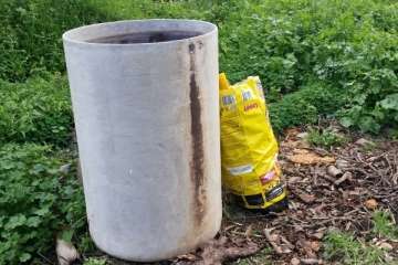 Malestar en el Valle de los Nueve por el cambio de lugar de unos contenedores (Foto TA)