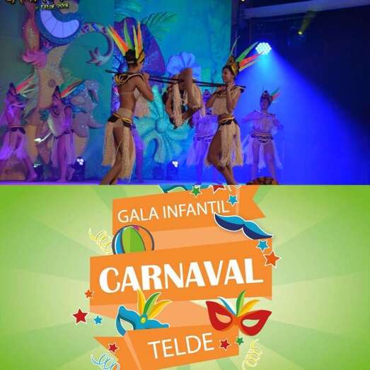 Cartel de la fiesta infantil (Foto TA)