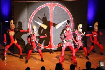 Una alegoría de Nauzet Afonso 'arrasa' en la Gala Drag Queen de Guía (Foto Infonortedigital y TA)