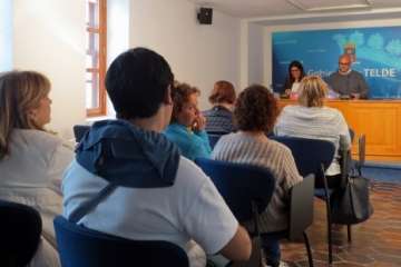 Telde presenta el programa de actividades con motivo del Día Internacional de la Mujer (Foto Acfi Press/TA)