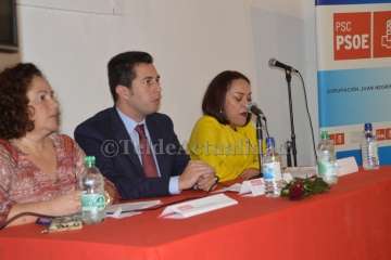 Josefa Milán recibe el IV Premio Igualdad del PSOE de Telde (Foto TA y Antonio Alí)