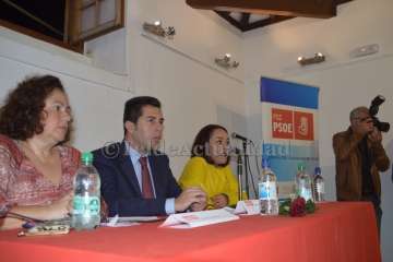 Josefa Milán recibe el IV Premio Igualdad del PSOE de Telde (Foto TA y Antonio Alí)
