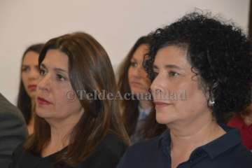 Josefa Milán recibe el IV Premio Igualdad del PSOE de Telde (Foto TA y Antonio Alí)