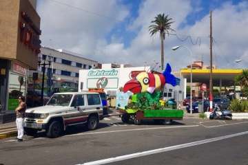 Yapci Pérez gana la IX Carrera de Tacones de Telde (Foto TA)
