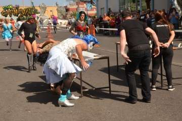 Yapci Pérez gana la IX Carrera de Tacones de Telde (Foto TA)