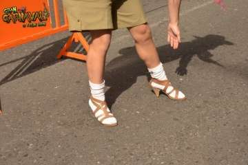 Yapci Pérez gana la IX Carrera de Tacones de Telde (Foto TA)