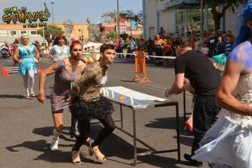 Yapci Pérez gana la IX Carrera de Tacones de Telde (Foto TA)