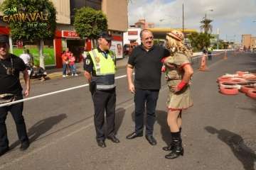 Yapci Pérez gana la IX Carrera de Tacones de Telde (Foto TA)