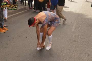 Yapci Pérez gana la IX Carrera de Tacones de Telde (Foto TA)