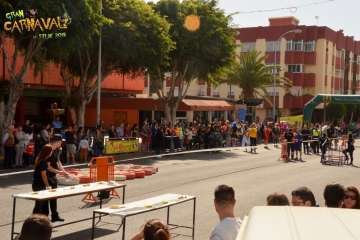 Yapci Pérez gana la IX Carrera de Tacones de Telde (Foto TA)