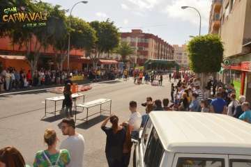 Yapci Pérez gana la IX Carrera de Tacones de Telde (Foto TA)