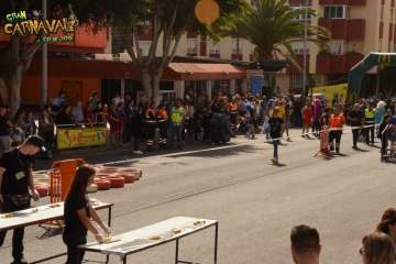 Yapci Pérez gana la IX Carrera de Tacones de Telde (Foto TA)