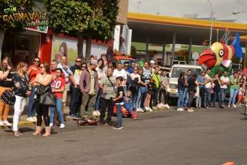 Yapci Pérez gana la IX Carrera de Tacones de Telde (Foto TA)