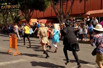 Yapci Pérez gana la IX Carrera de Tacones de Telde (Foto TA)