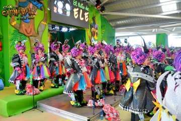 Ambiente murguero y musical en el Carnaval de Día de Telde (Foto TA y Antonio Alí)