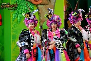 Ambiente murguero y musical en el Carnaval de Día de Telde (Foto TA y Antonio Alí)