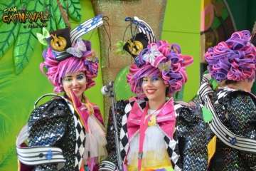 Ambiente murguero y musical en el Carnaval de Día de Telde (Foto TA y Antonio Alí)